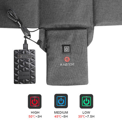 Lapisan Listrik Isi ulang 5V Baterai Dipanaskan Stadion Seat Cushion Car Seat Heater Pad