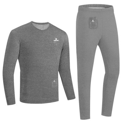 Custom Thermo Underwear Pria Dipanaskan Long Johns Set Termal Underwear untuk Pria