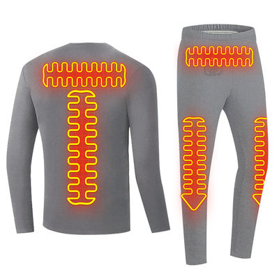 Custom Thermo Underwear Pria Dipanaskan Long Johns Set Termal Underwear untuk Pria