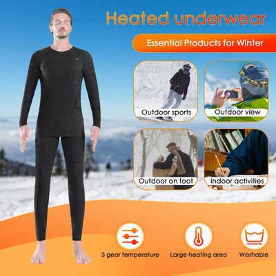 Jaga Piyama Panas Set Panas Musim Dingin Pakaian Ringan Termal Set Panas Long Johns