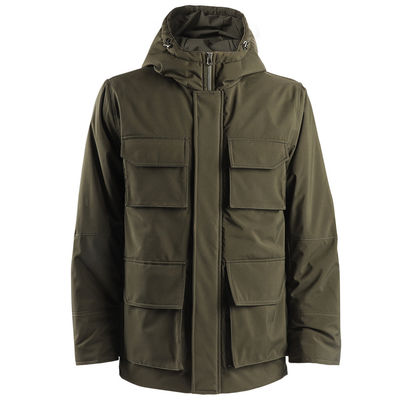 Full Sleeve Pria Jacket Pemanas Isi Ulang Jacket Pemanas Listrik