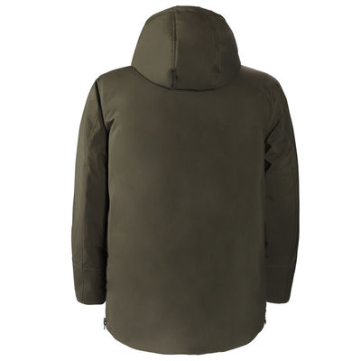 Full Sleeve Pria Jacket Pemanas Isi Ulang Jacket Pemanas Listrik