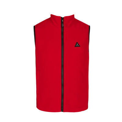 Pakaian Pemanas Listrik Khusus untuk Unisex dengan Paket Baterai Rechargeable Sleeveless Fleece Heating Vest