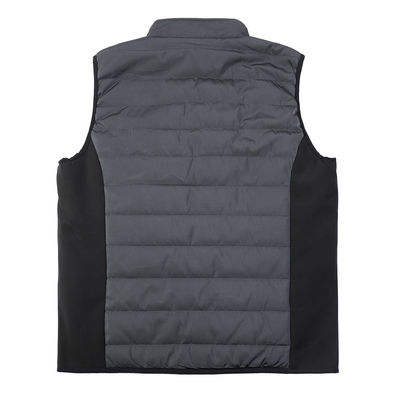 OEM Far Infrared Pakaian Pemanas Listrik Pria Gilet Pemanas Isi Ulang