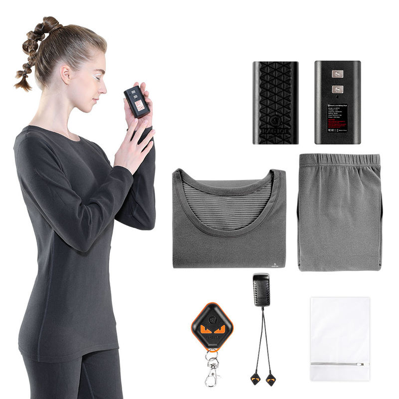 Lapisan dasar Compression Suit Thermal Underwear Winter Outdoor Crane Bersepeda Skiing Lapisan dasar Heated Gear Lapisan dasar